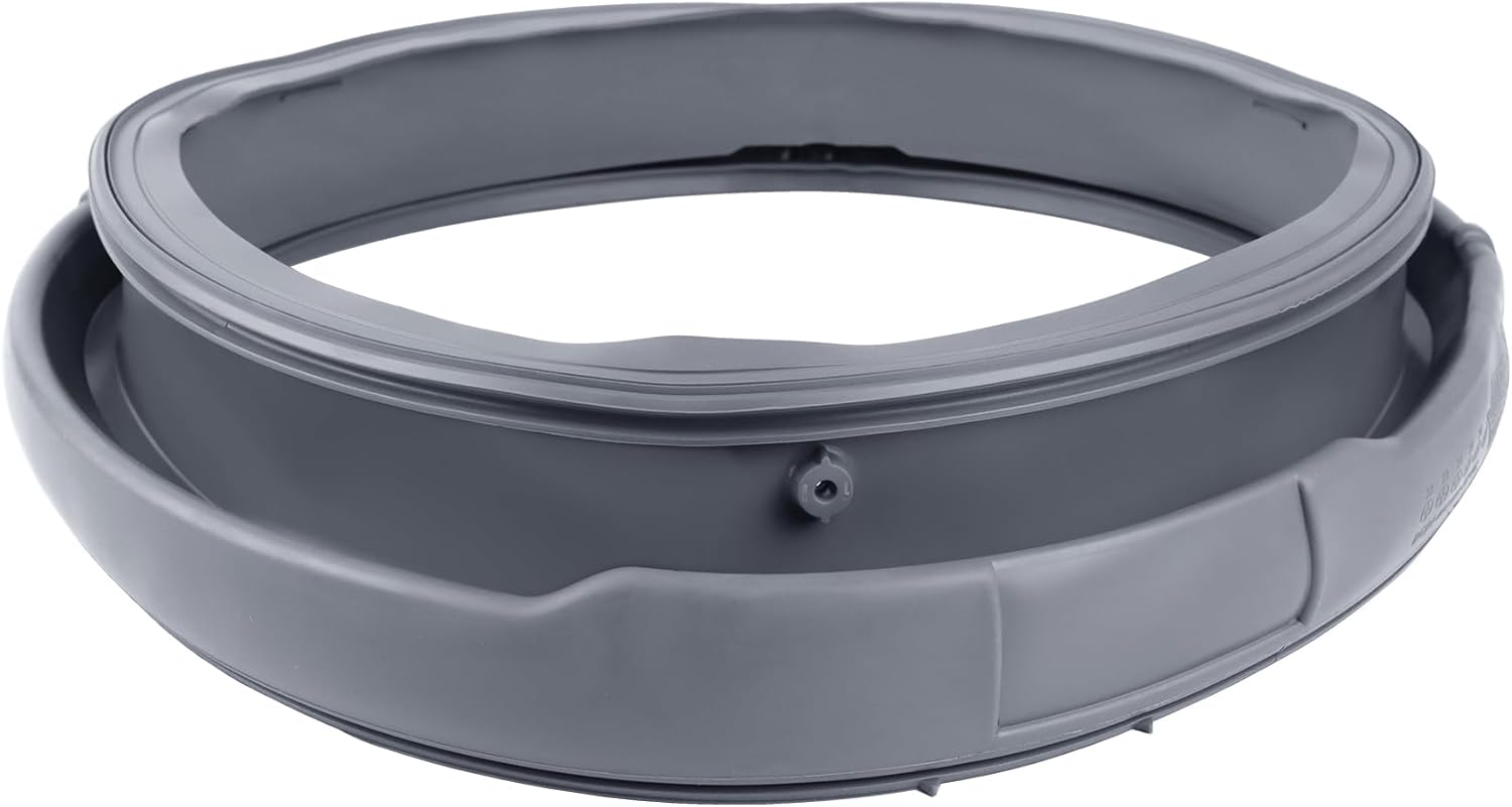 DC64-00802B DC64-00802A Washer Door Boot Seal Gasket Bellow Diaphragm for Samsung WF210ANW WF220ANW WF338AAW WF339AAW WF206BNW WF361BVBEWR, Repl AP4342944 AP4205725 PS4210921 PS4210920 2071561 2071562