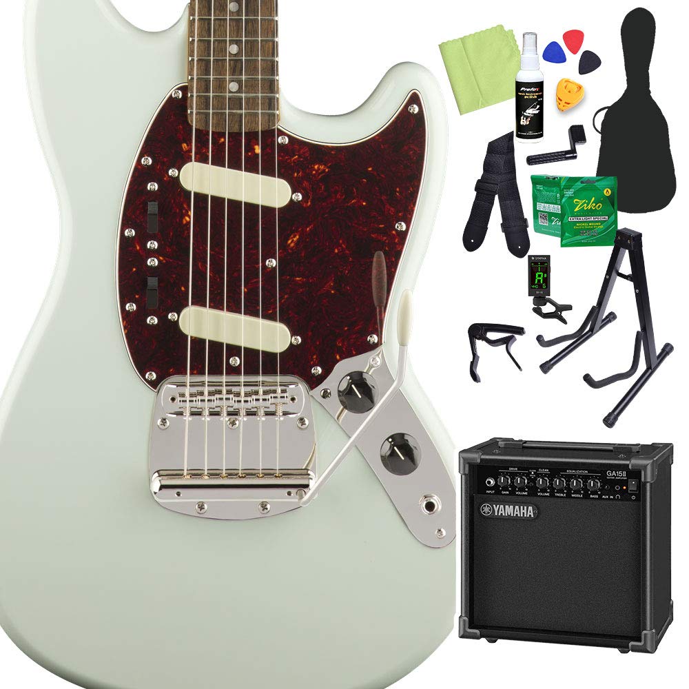 Squier Classic Vibe Mustang スクワイア ムスタング Amazon | Squier by Fender エレキギター Classic Vibe '60s
