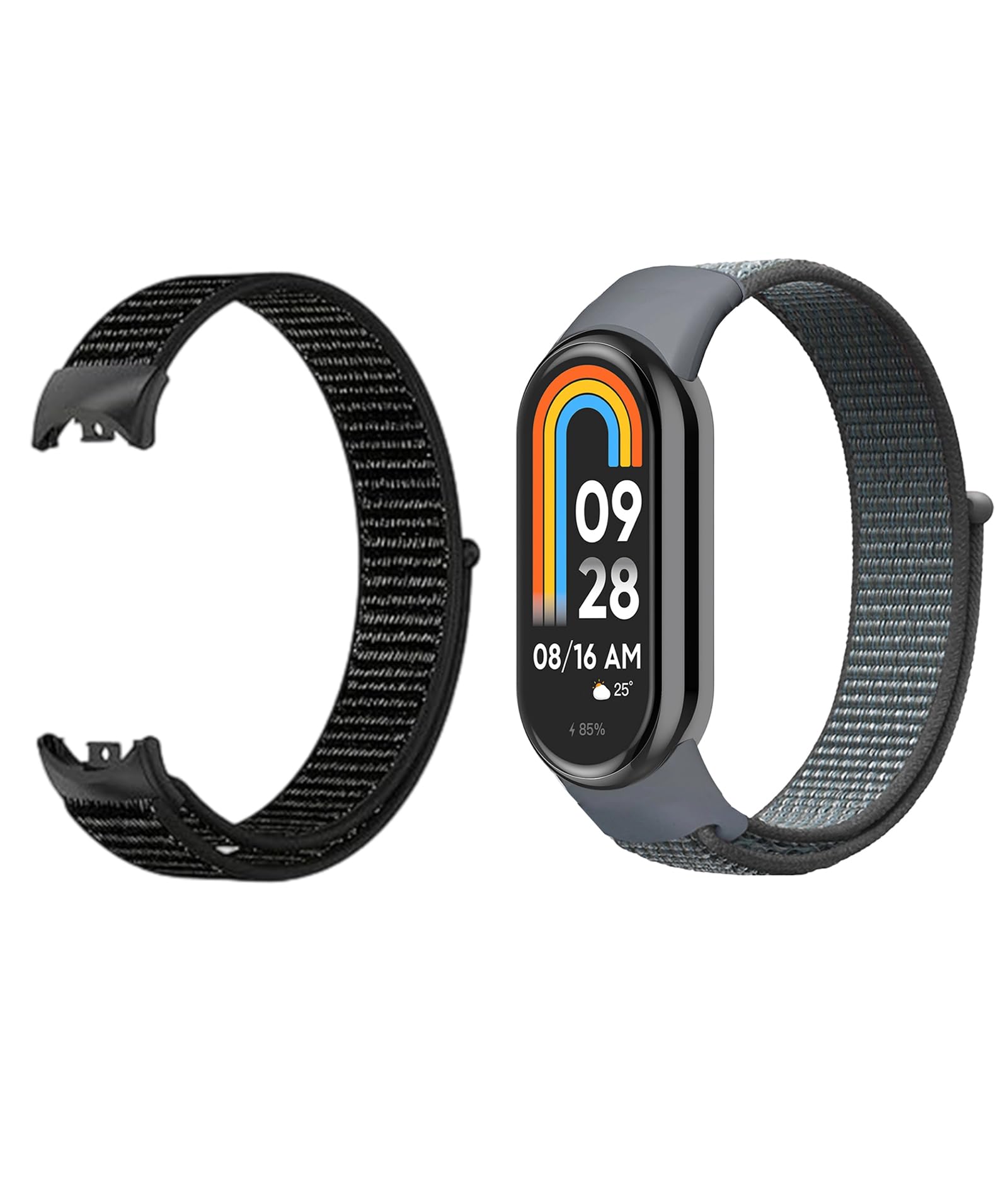 Nylon Strap for Xiaomi Smart Band 10/Band9/Band8, Men and Women Breathable Elastic Bracelet, Adjustable Sport Straps Replacement Watchband for Xiaomi Mi Band 10/Band9/Band8-image-19