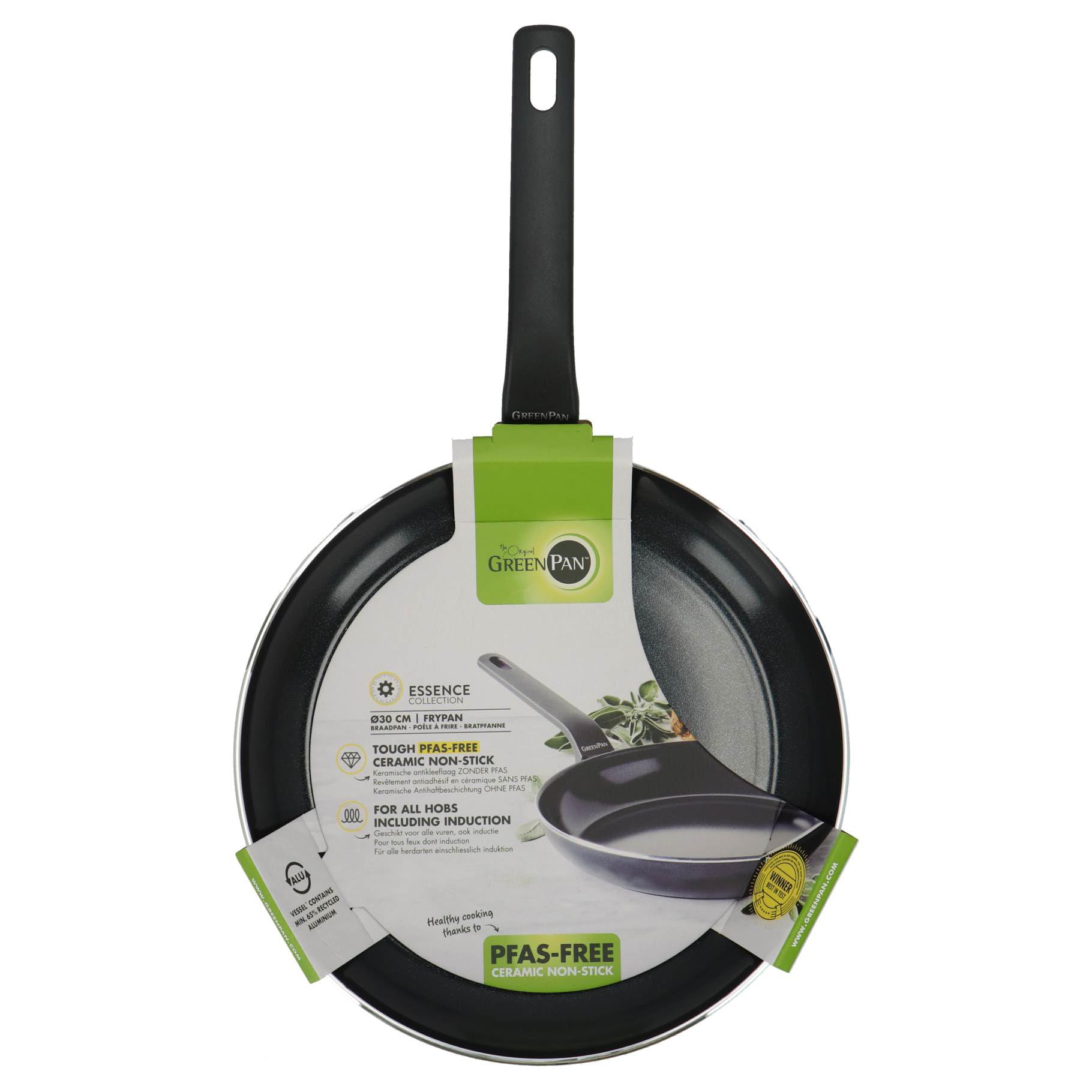 Greenpan Essence Frying Pan 30 cm, Ceramic Nonstick, Induction