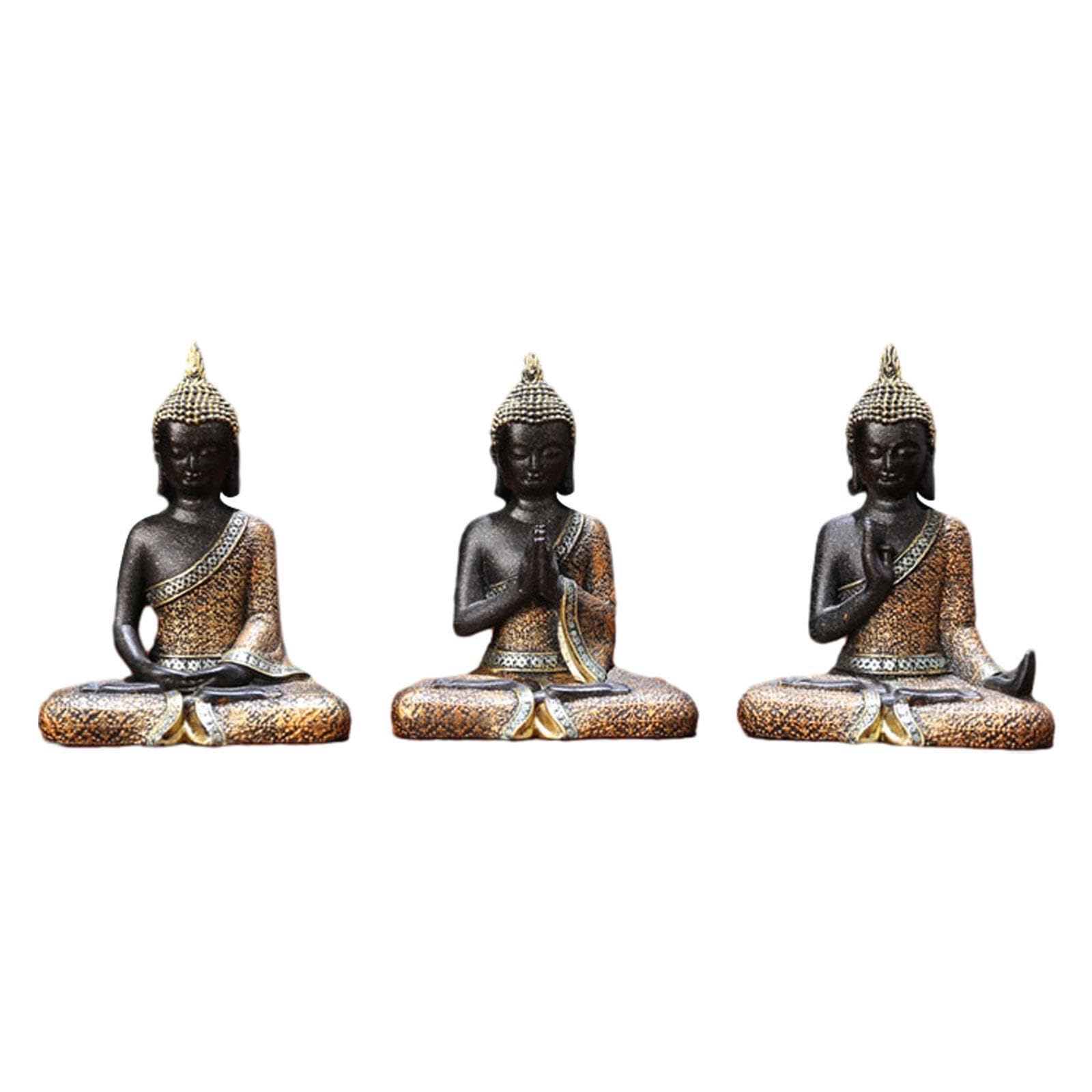 CYDZSRA Meditation Decor Thai Buddha Statues Lightweight Buddha Statues Exquisite For Spiritual And Home Decorations Thai Statue Yoga Zen Decor Hindu Tabletop