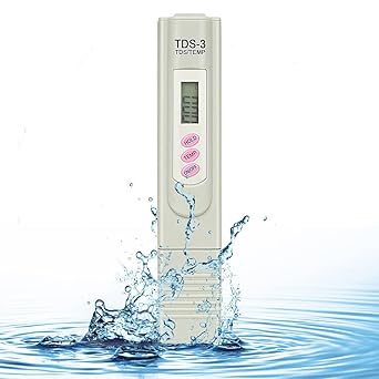 Dalkin Water RO Water TDS Tester LCD Digital TDS Meter For All Type Filter and Measuring Waters Pollutant Testers with Carry Case Water Purifier Accessories