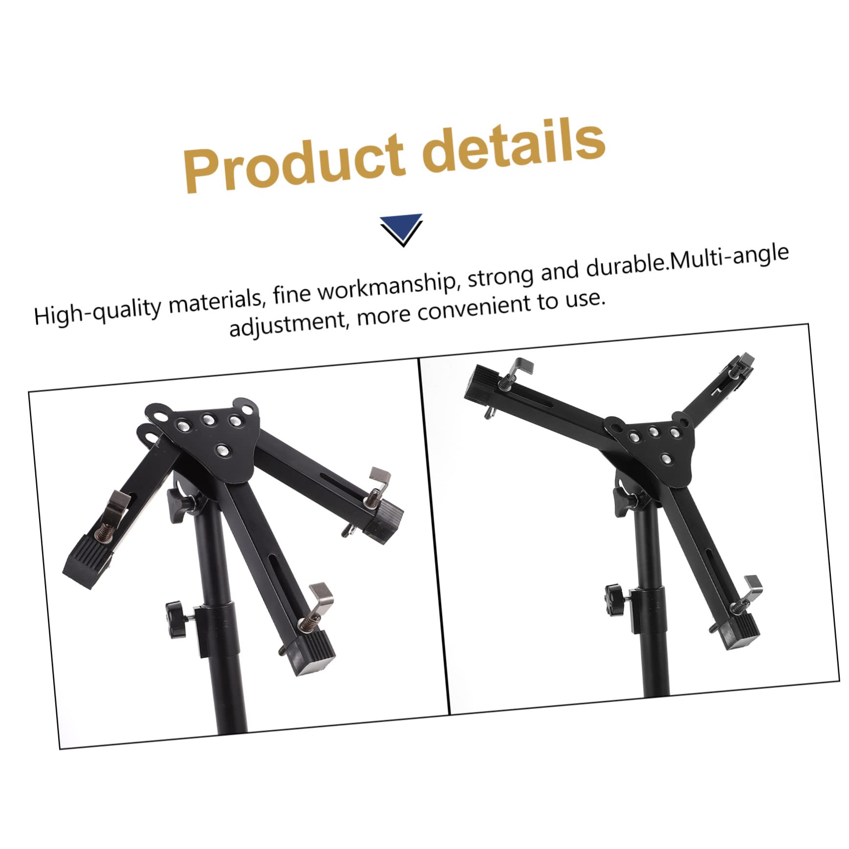 SUPVOX Soporte Para Instrumento De Percusión Soporte Para Caja y Soporte De Aleación Duradero Para Práctica De Percusión Para Uso En Estudio o Escenario