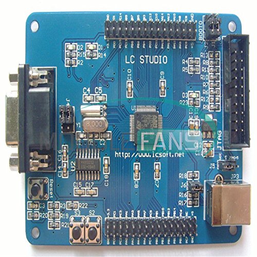Generic ARM CortexM3 STM32F103RBT6 STM32 Development Board RS232/UART JLink JTAG MF Amazon.in