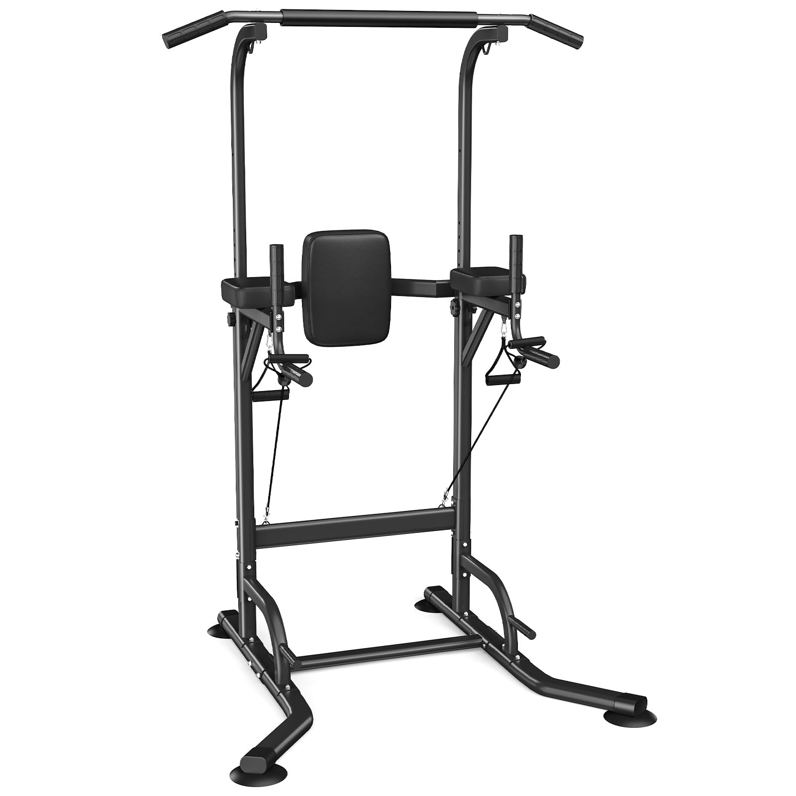 Dskeuzeew Power Tower - Estación de inmersión para fitness, independiente, multifuncional, altura ajustable, máx. 150 kg