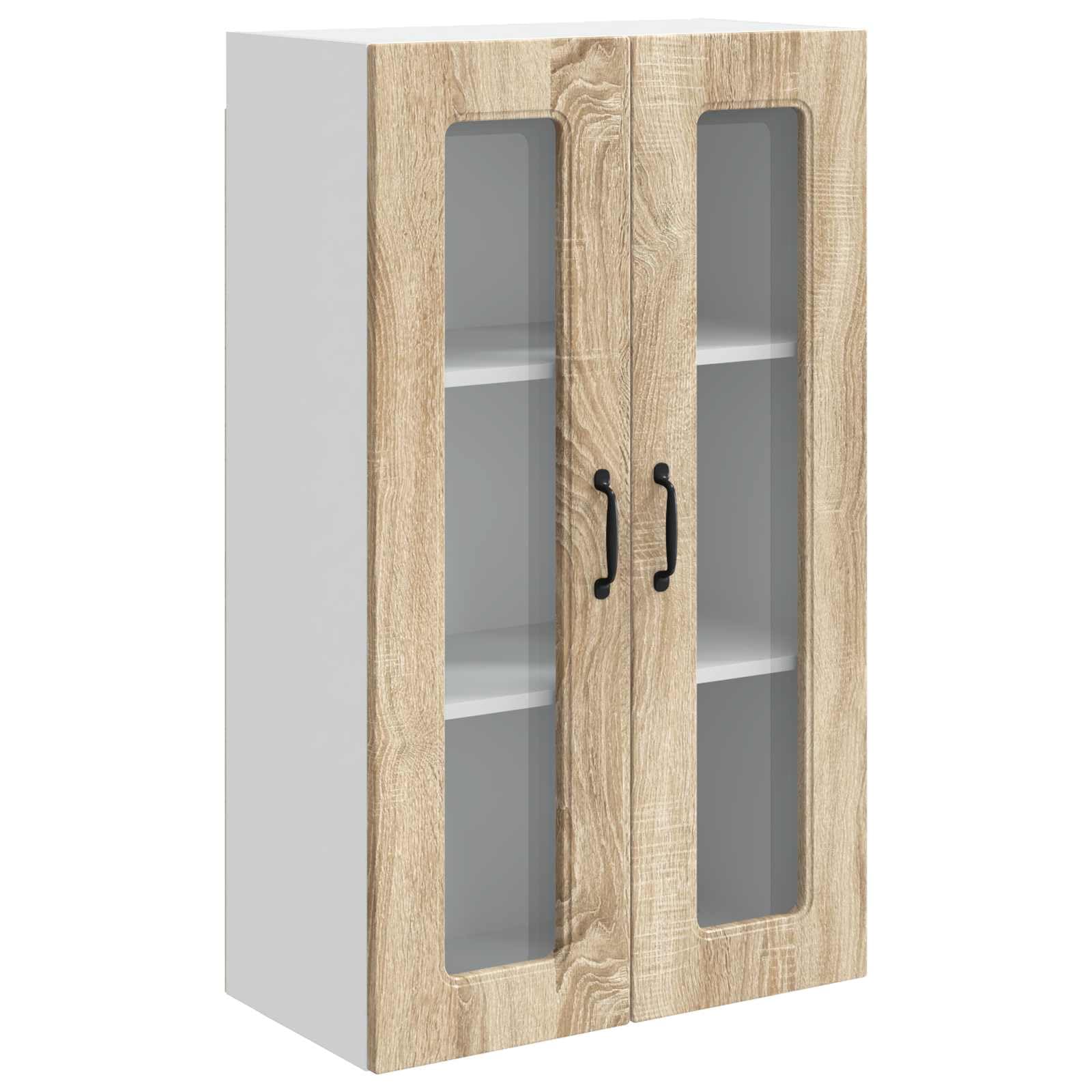 Küchenschrank mit Speicher Kalmar Sonoma-Eiche 60 x 31 x 100 cm für Küchenzubehör und Küchenraum