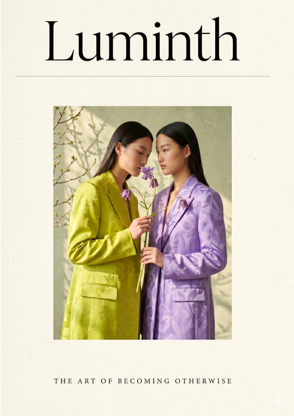 Luminth: Decorative Faux Fashion Magazine & Ethereal Coffee Table Book (Fake Magazines)
