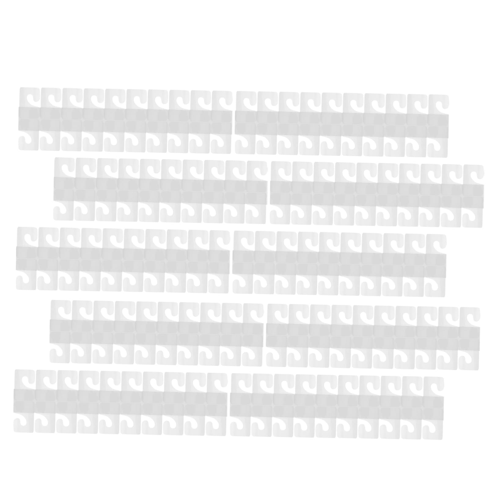 NAMOARLY Dhesive Hooks Small 100pcs Self-adhesive Hooks Wall Hooks for Hanging Sticky Hook Shelf Multipurpose for Home Office Car