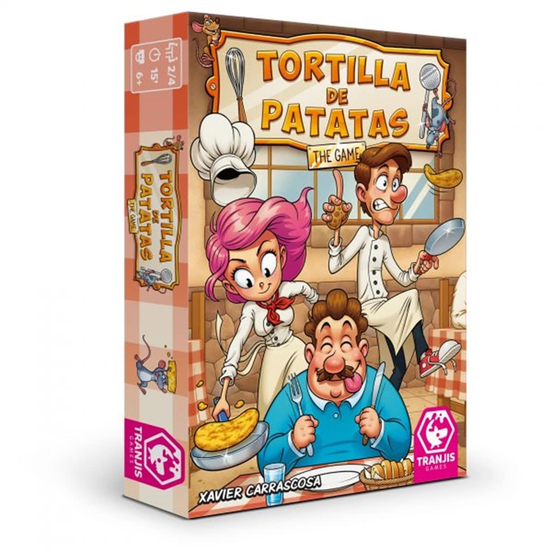 Tranjis - Tortilla DE Potatoes, The Game, Multicolour (49066) - Game - Unisex - Age 6+