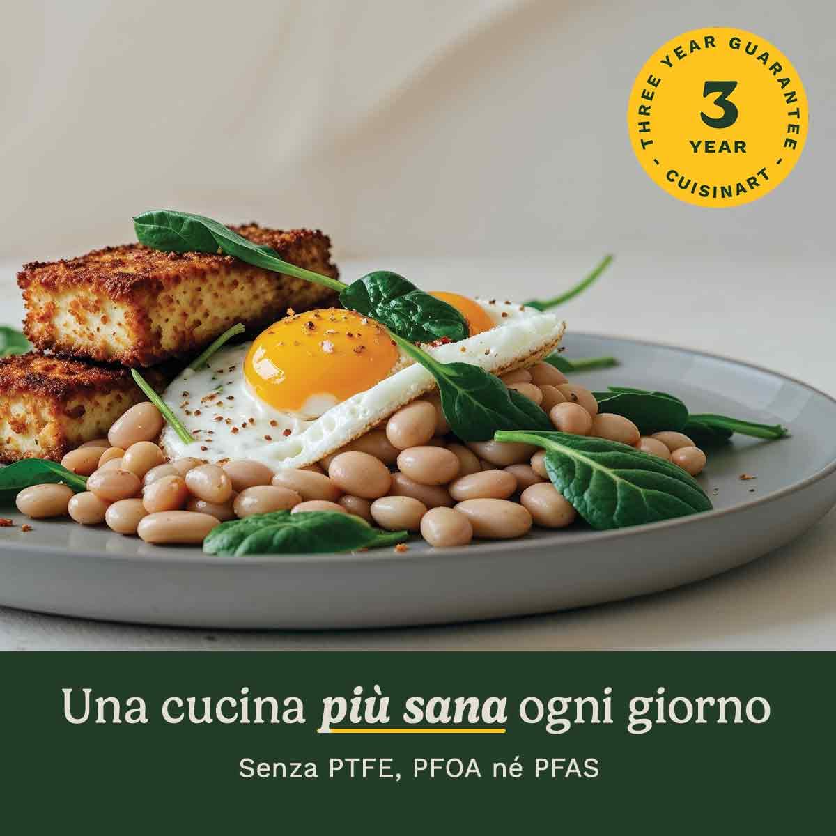 Cuisinart® Set di pentole antiaderenti Ceramica XT | Set da 11 pezzi di pentole e padelle | Rivestimento ceramico antiaderente rinforzato al titanio | Per tutti i piani cottura, inclusa l’induzione