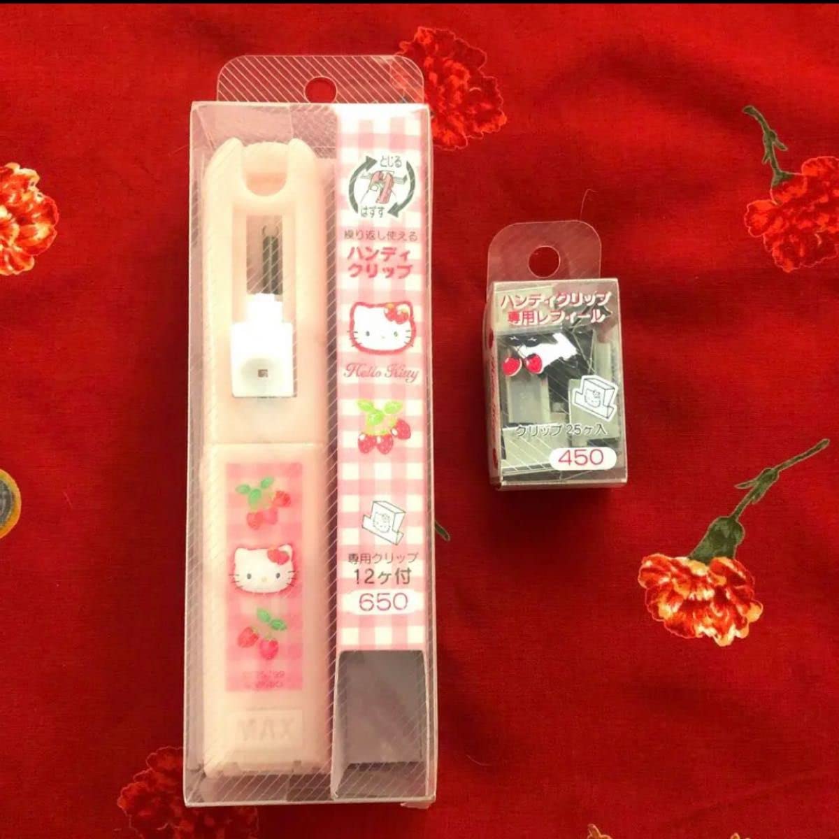 Amazon | ハローキティ ハンディクリップ 替え玉クリップ セット売り 