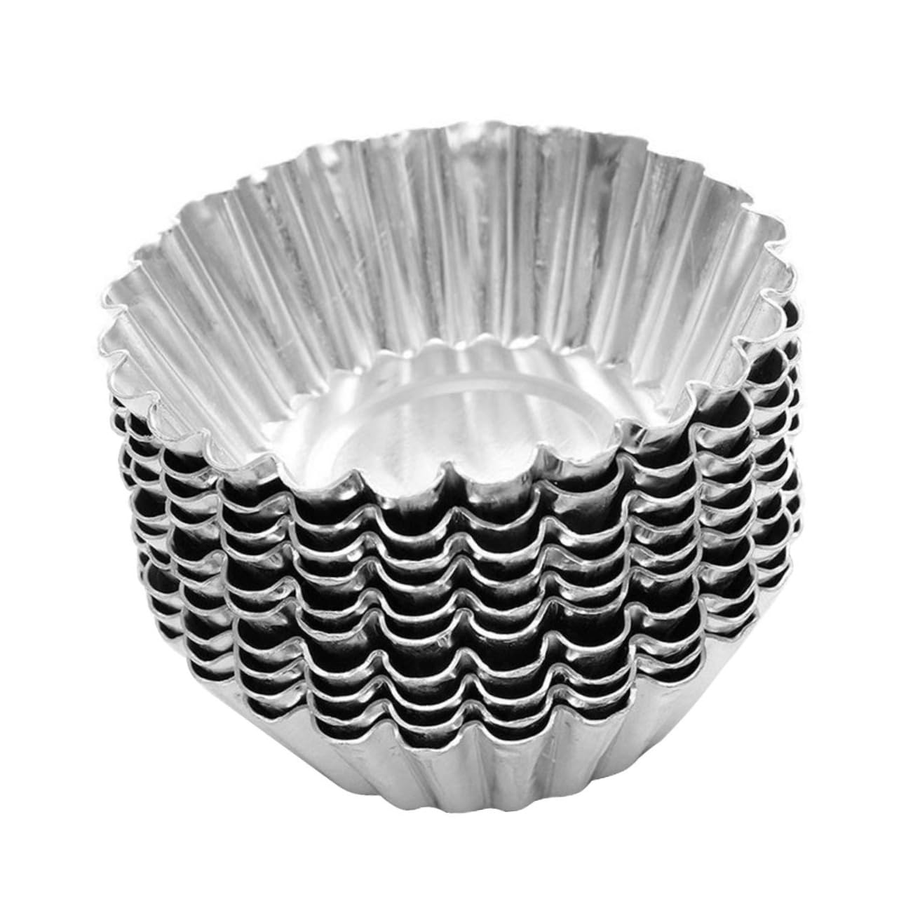 Cabilock 100 Piezas Molde De Pudín Moldes De Galletas Para Hornear Moldes Para Pasteles Hojalata Tazas Para Hornear Molde De Bandeja Moldes Para Mini Muffins Gelatina Tarta