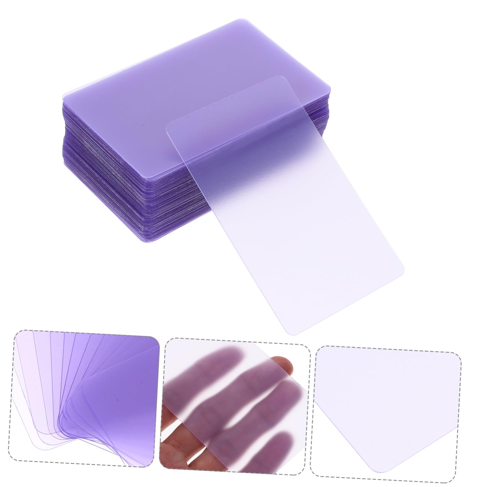 KOMBIUDA 100Pcs Cell Phone Pry Tools for LCD Screen Repair Durable Phone Opening Cards for Mobile Phone Disassembly Comfortable Grip Multi Functional Repair Kit