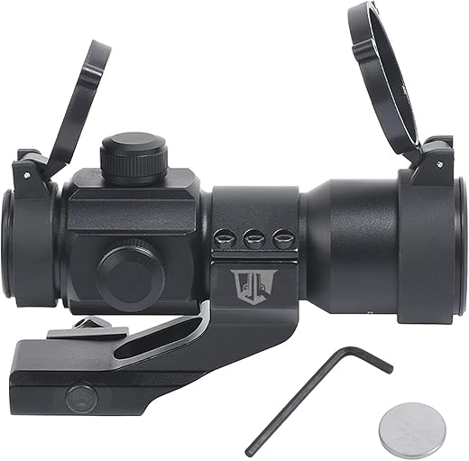 Pinty 3-9X40 Red Green Rangefinder Illuminated Optical Rifle Scope