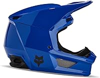 Vista 2 de Fox Racing Casco de motocross unisex V1 Core para bicicleta de tierra, azul, XS