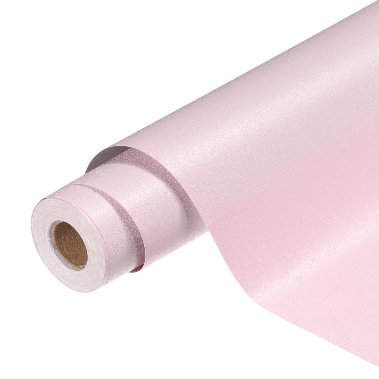 Papier contact amovible rose pour relooker un meuble de cuisine