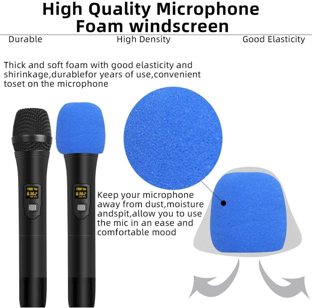 Amazon.co.jp: Depusheng W2 UHFワイヤレスシステムハンドヘルドマイク