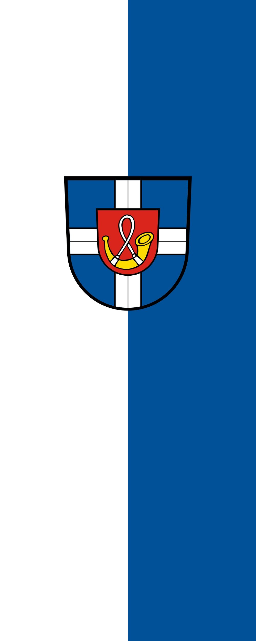 Drapeau Hambrücken portrait 300x120cm pour mât pavillon vertical