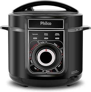Panela de pressao multifuncional inox ppp02pi 127v philco preto