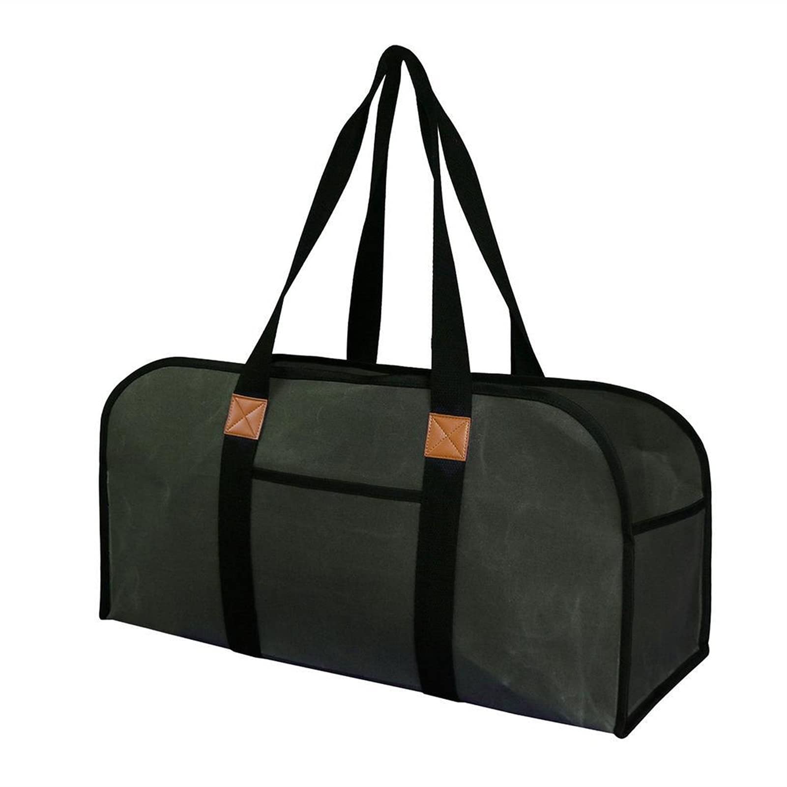 Canvas Firewood Log Carrier, Firewood Tote Bag Multicolor Canvas for Camping Home Carrying Logs