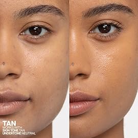 Smashbox Halo Healthy Glow All-In-One Tinted Moisturizer with SPF 25 | Light to Medium Coverage | Hyaluronic Acid, Oil free + Anti Humidity, 0.41 Fl Oz, Tan