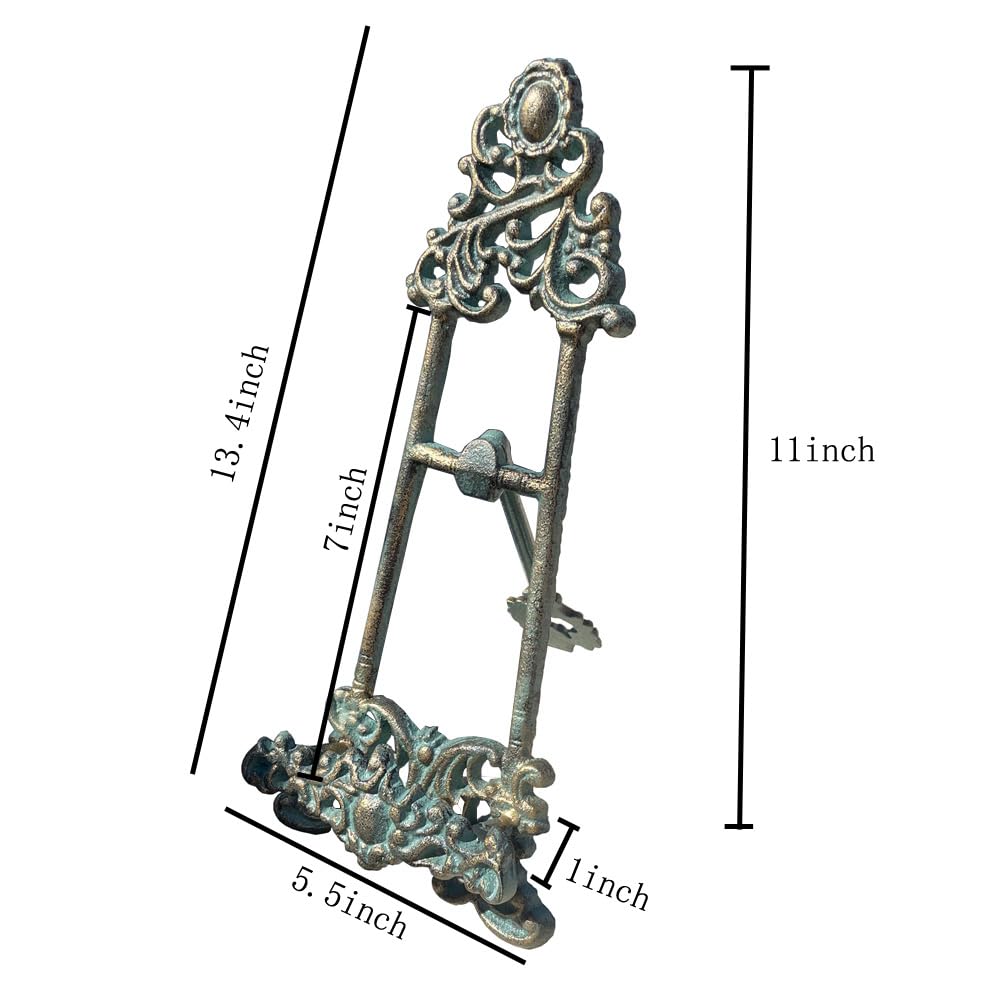 Amazon.com: handchic Decorative Metal Easel Stand, Vintage