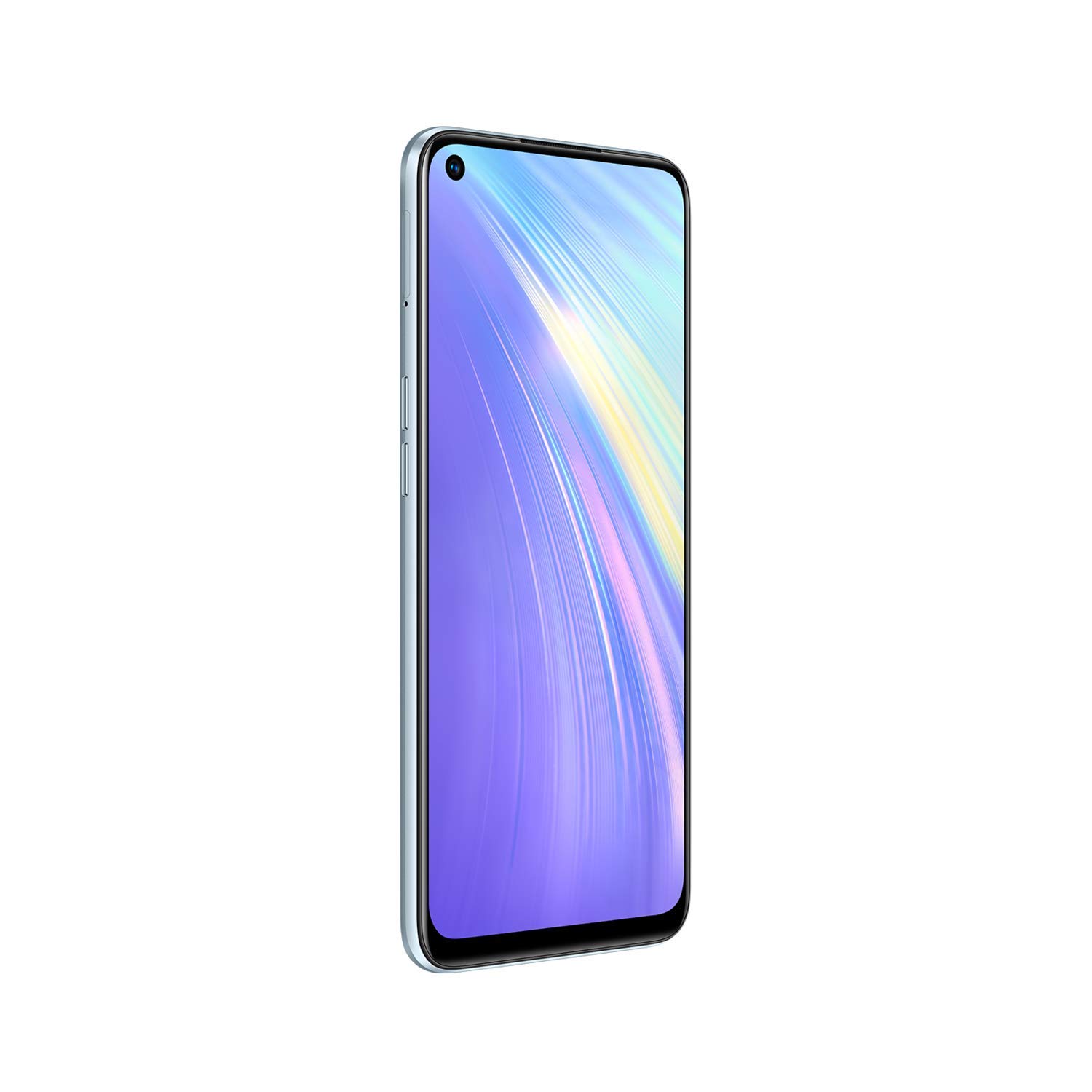 موبايل ريلمي 6 بشريحتي اتصال - 128 جيجابايت، 4 جيجا بايت ذاكرة رام 8  جيجابايت، 4G LTE، ابيض كوميت : Amazon.eg