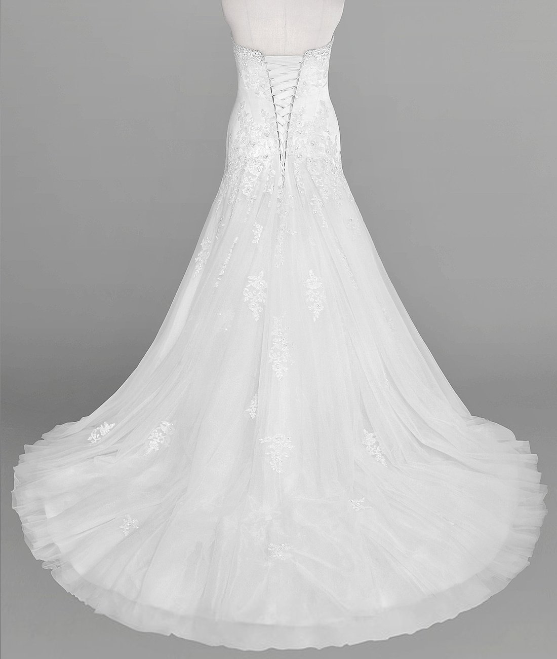 Abito da Sposa Lungo delle Donne Princess Abito da Sposa