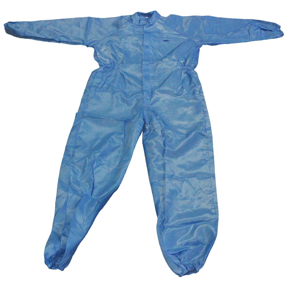 Othmro Einweg-Schutzanzug, staubdicht, Blau, Größe M, 3 Stück