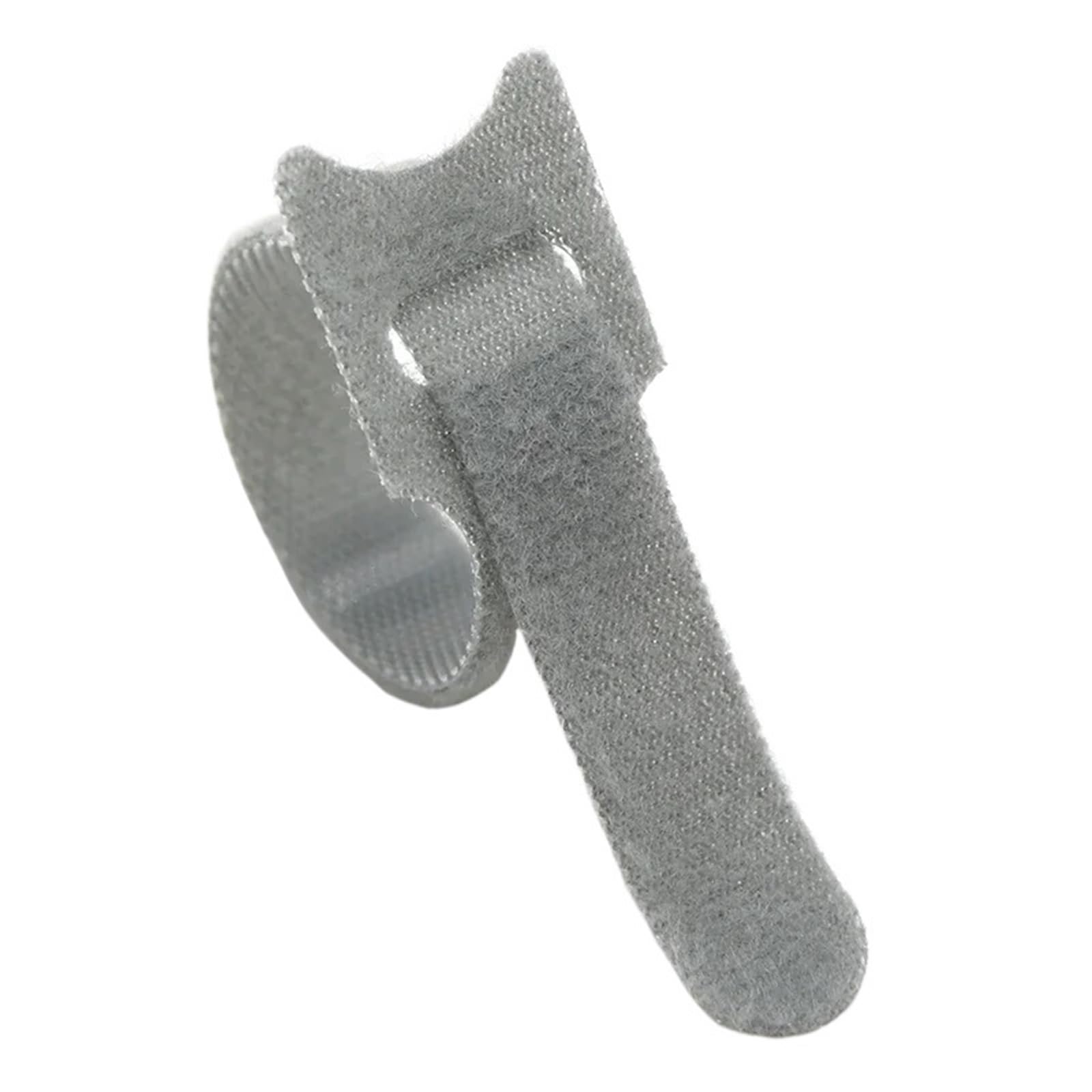 Yangshe Grey Reusable Cable Ties 500Pcs Nylon Hook Loop Straps Wire Organizer Wrap Bundle Fastening