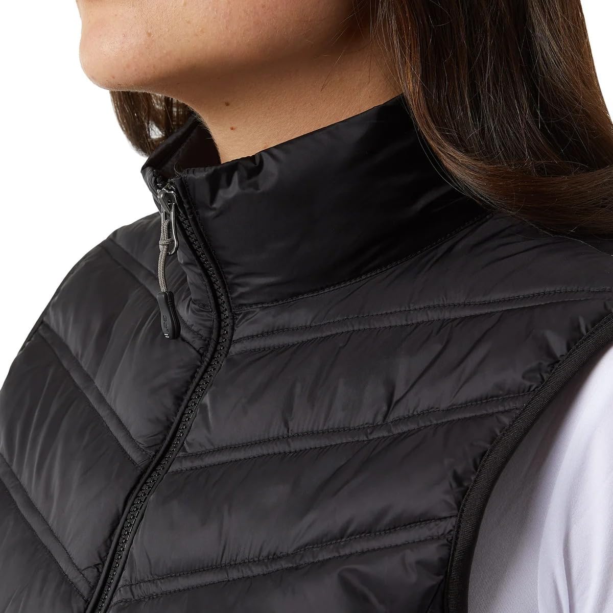 32 Degrees Women’s Lightweight Warmth Stand Up Collar Vest - Image 4