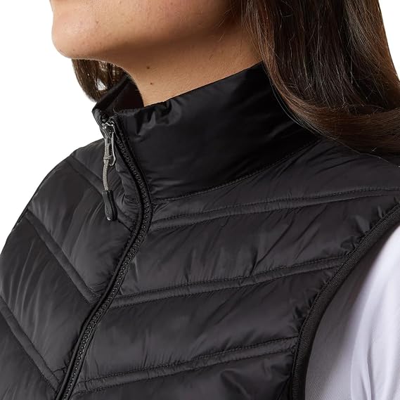32 Degrees Womens Lightweight Warmth Stand Up Collar Vest
