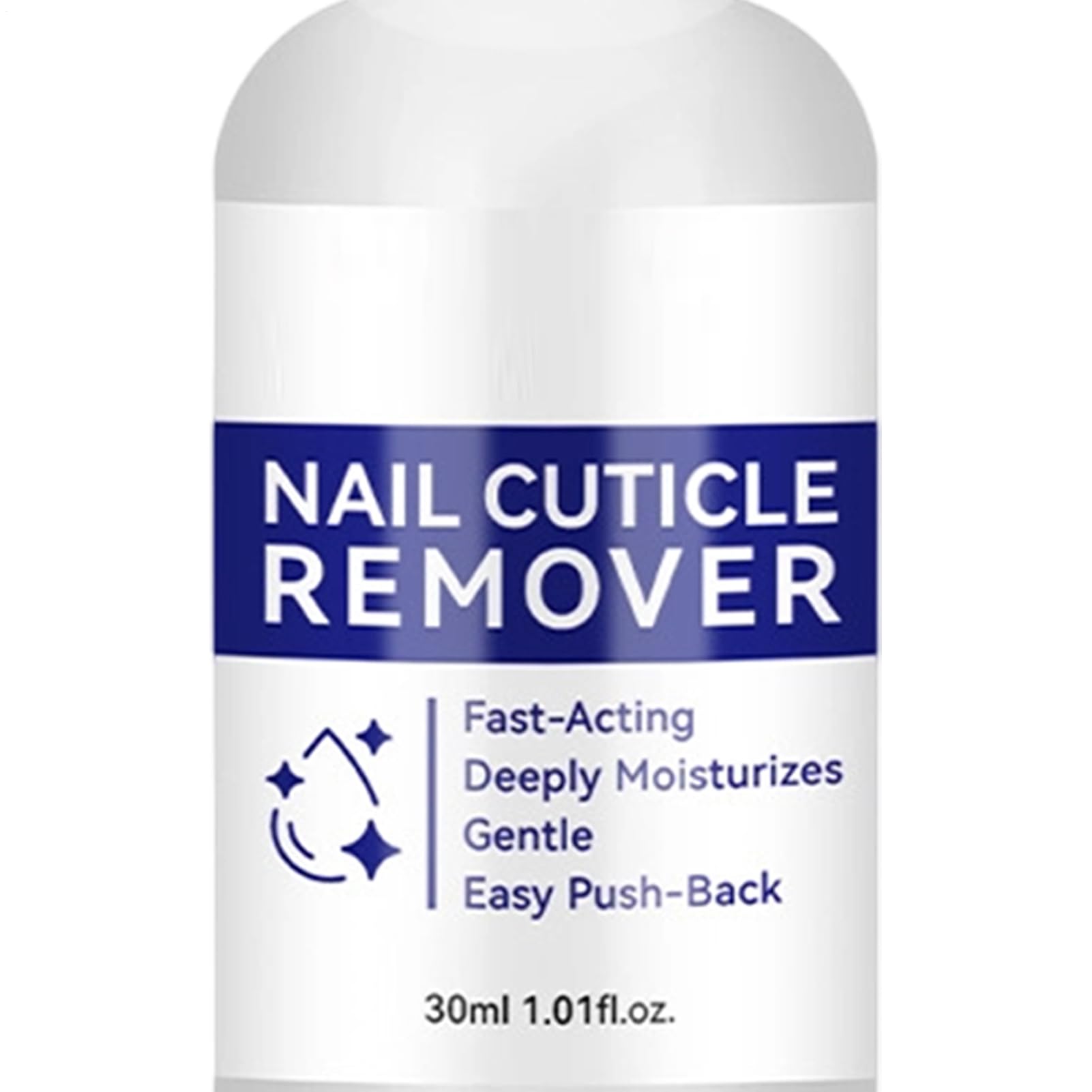 30ml Cuticle Remover Liquid, Hydrating Manicure Tool for Dry, Damaged, or Brittle Nails, Hangnails, Dead Skin, Hands and Feet, Routine, Home or Salon Use, Soft, Smooth, Easy Cuticle Care