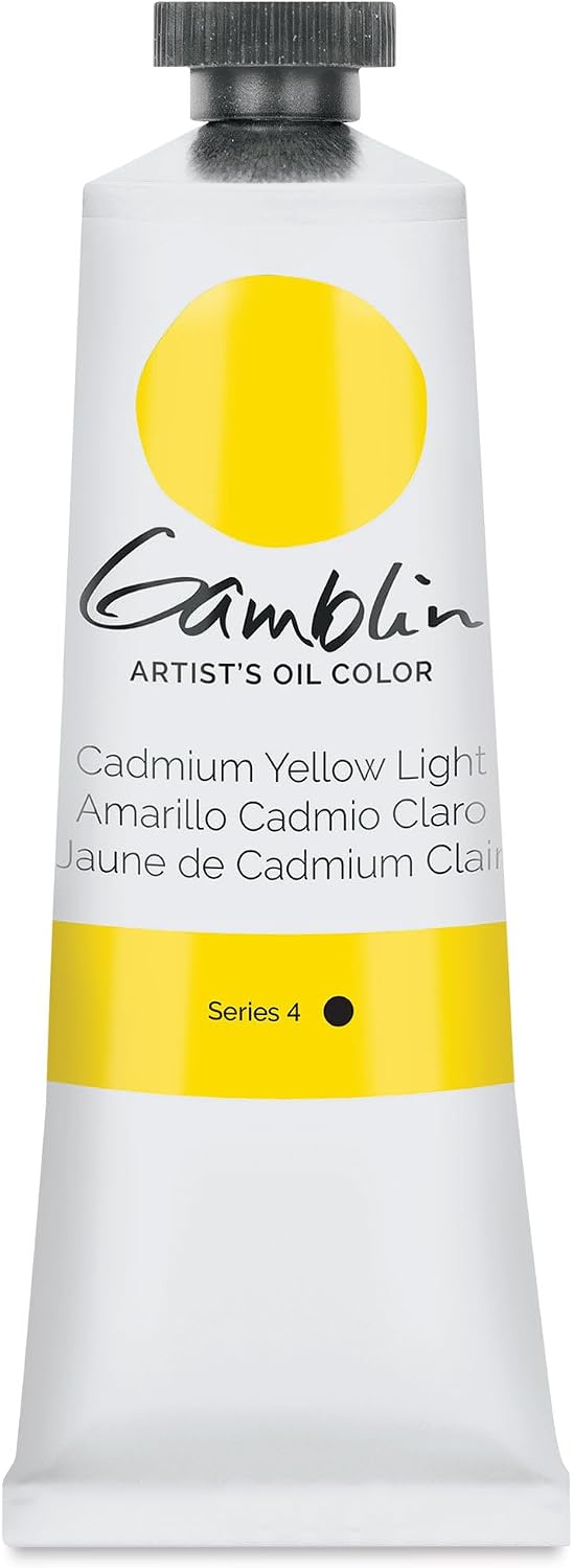 Gamblin Artist Oil 37Ml Cadmium Yellow Lt