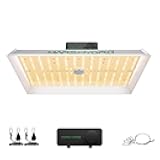 TS1000 150W LED Grow Light for Indoor Plants, with Patented Reflector, 5 Levels Dimmable Lights Daisy Chain Full Spectrum Growing Lamps for Seedlings Veg Bloom in 2x2/3x3 Grow Tent