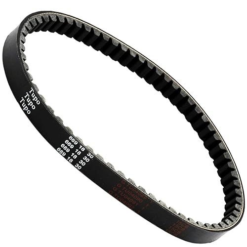 Miniatura 3 de Tupo Premium 669-18-30 Correa de transmisión CVT de fibra de aramida Compatible con 50cc 49cc GY6 139QMB Scooter Ciclomotor ATV Roketa Baja Tank
