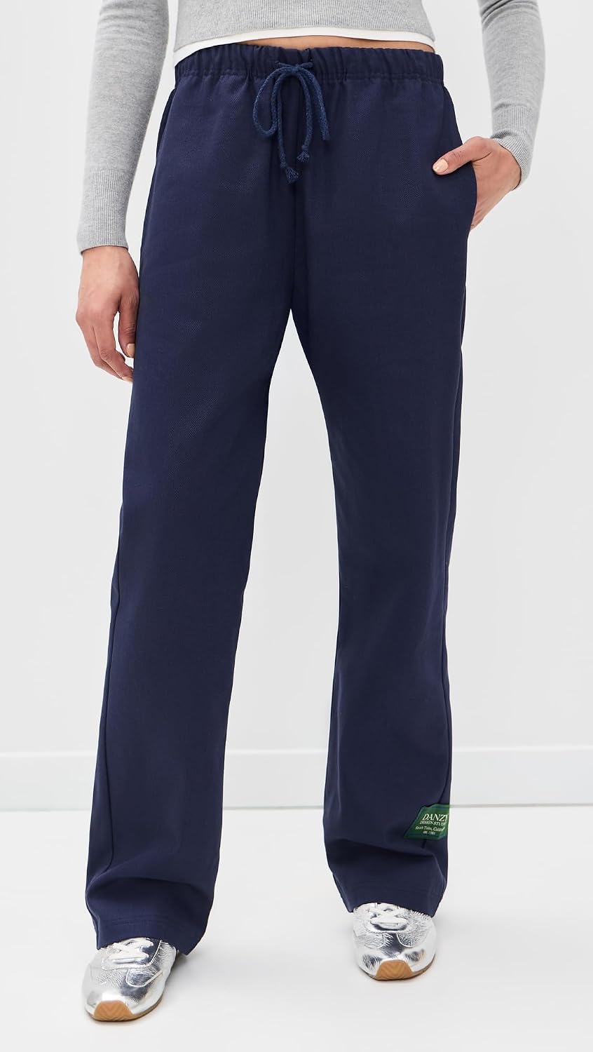 DANZY Women's Denim Drawstring Pants