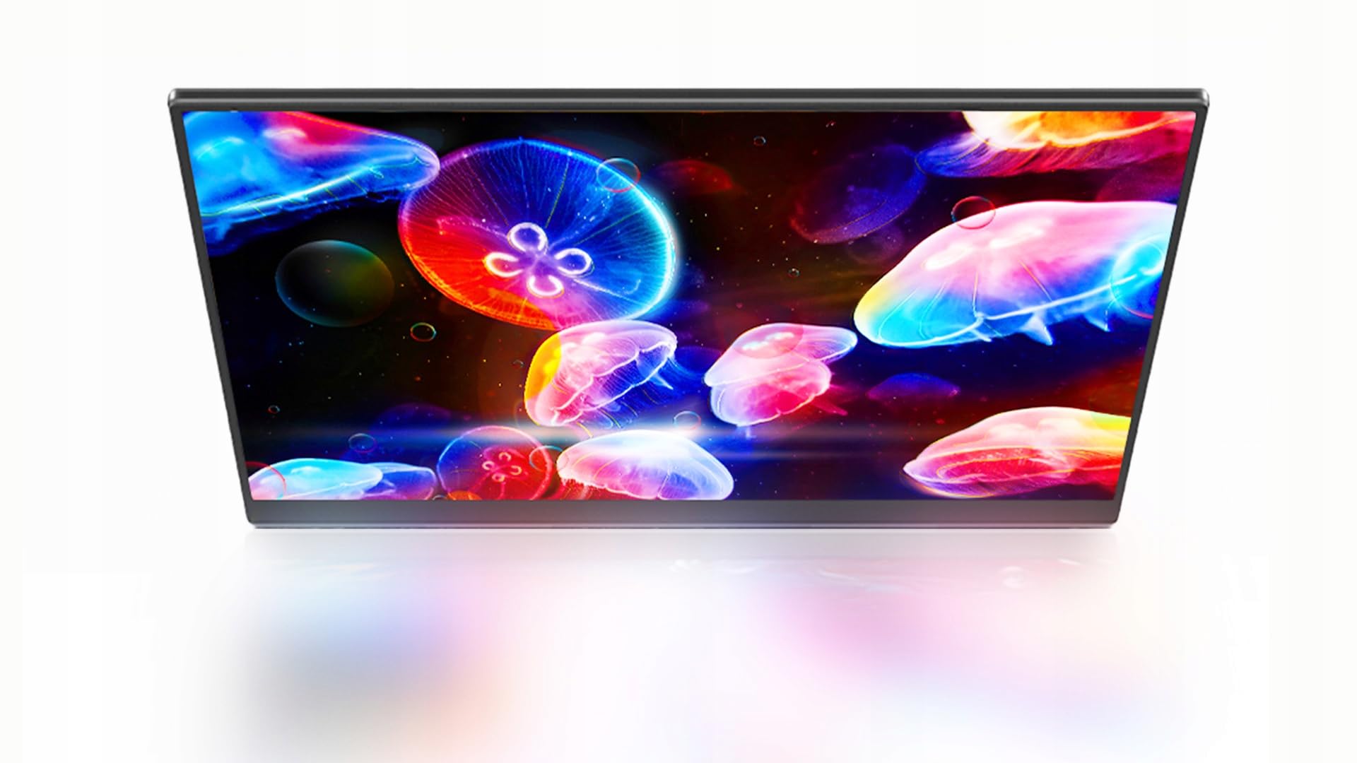 ZEUSLAP Z18S Monitor Przenośny 18,5" Full HD 1920×1080 IPS LCD 100Hz HDR USB-C Thunderbolt Mini HDMI do Laptopa Telefonu Tabletu PC Konsoli Dodatkowy Ekran do Pracy Rozrywki