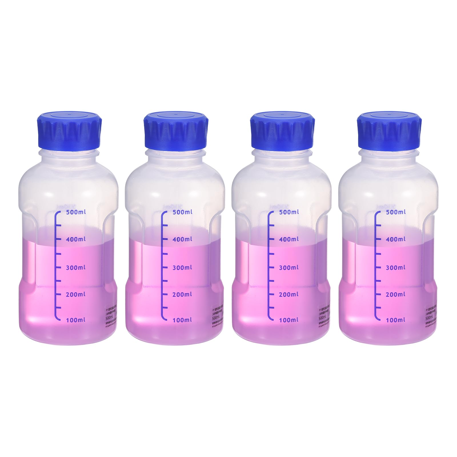 Bouteilles réactif en plastique PP graduées étanches PATIKIL pour laboratoire