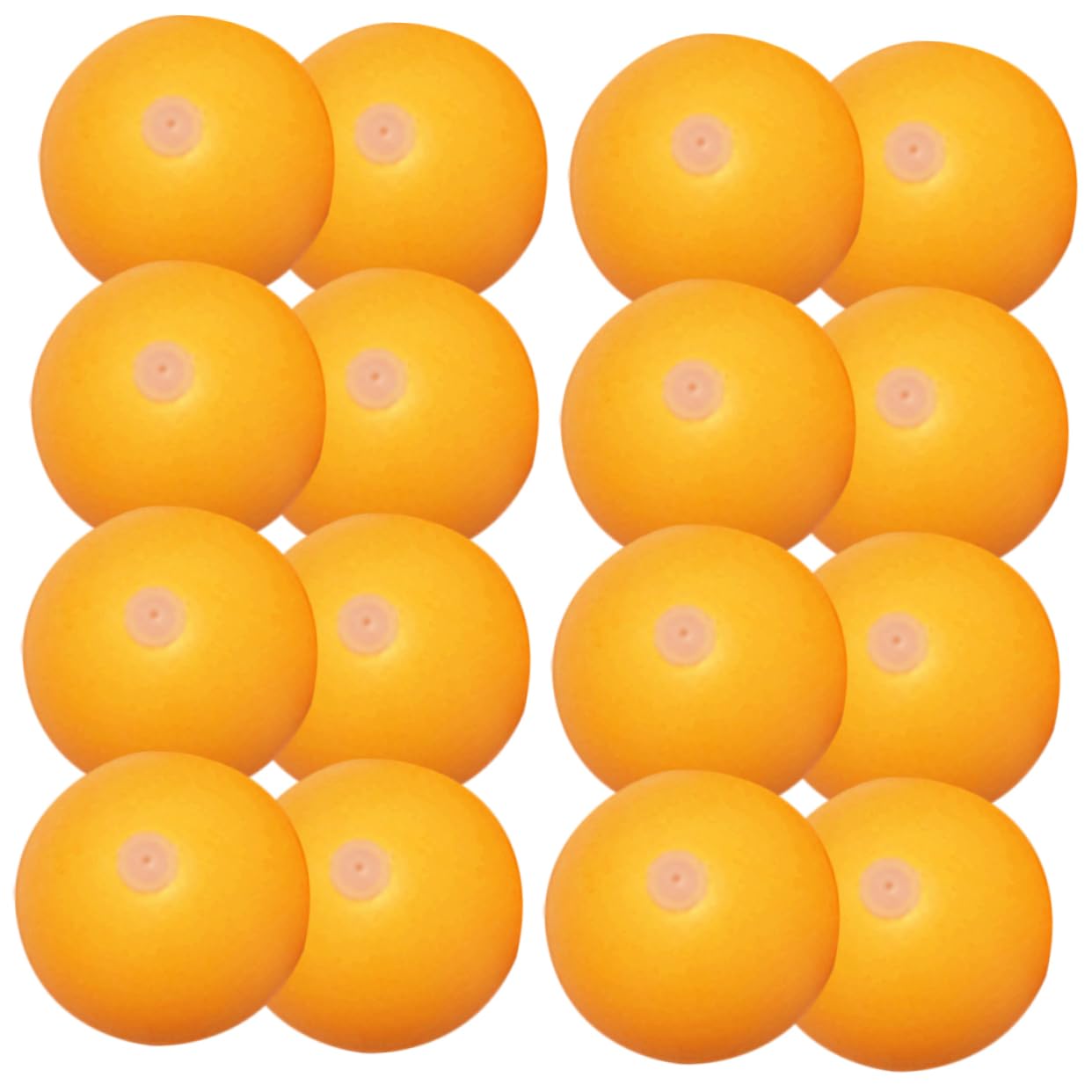 BIUDECO 100Pcs Pingpong Balls for Table Tennis Practice Elastic Soft Design with Perforations for Enhanced and Control for and Players