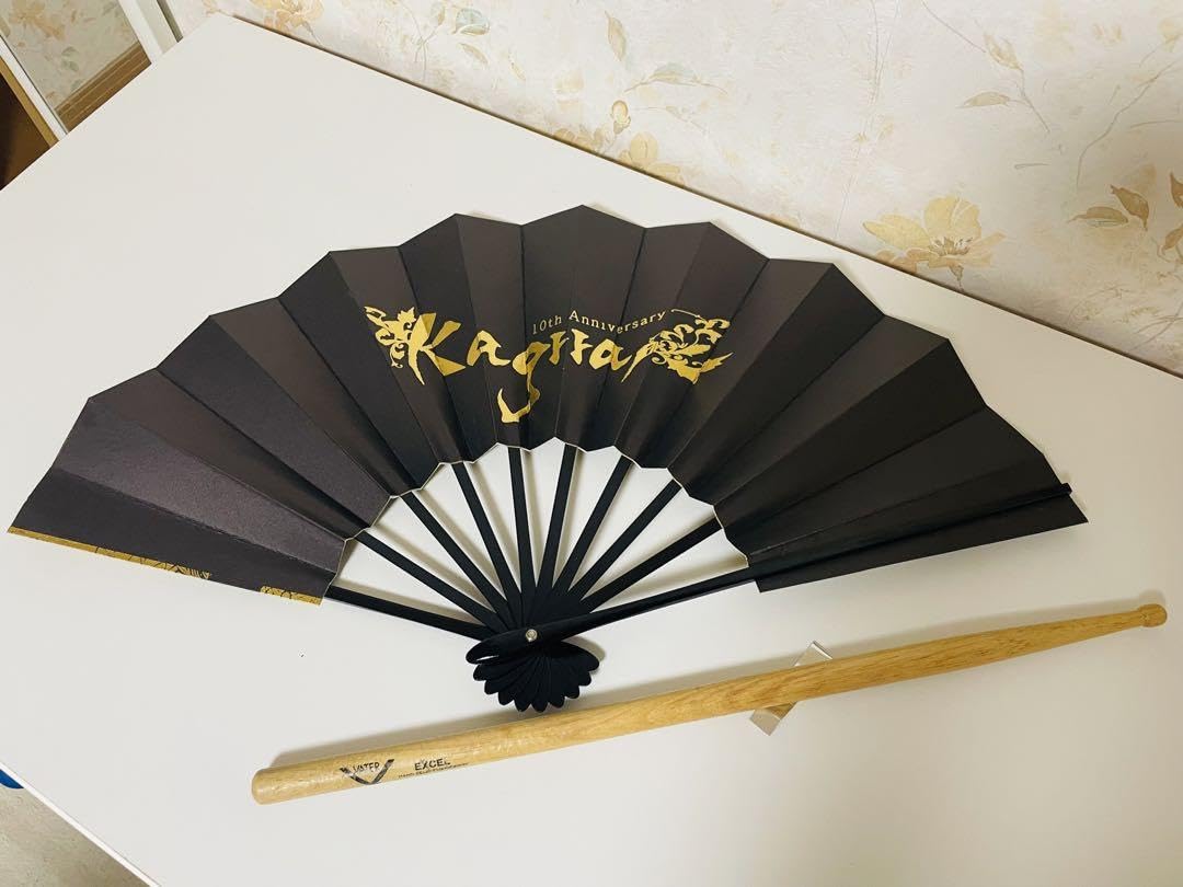 Kagrra，舞扇子 Amazon.co.jp: Kagrra, 扇子＋ドラムスティック : ファッション
