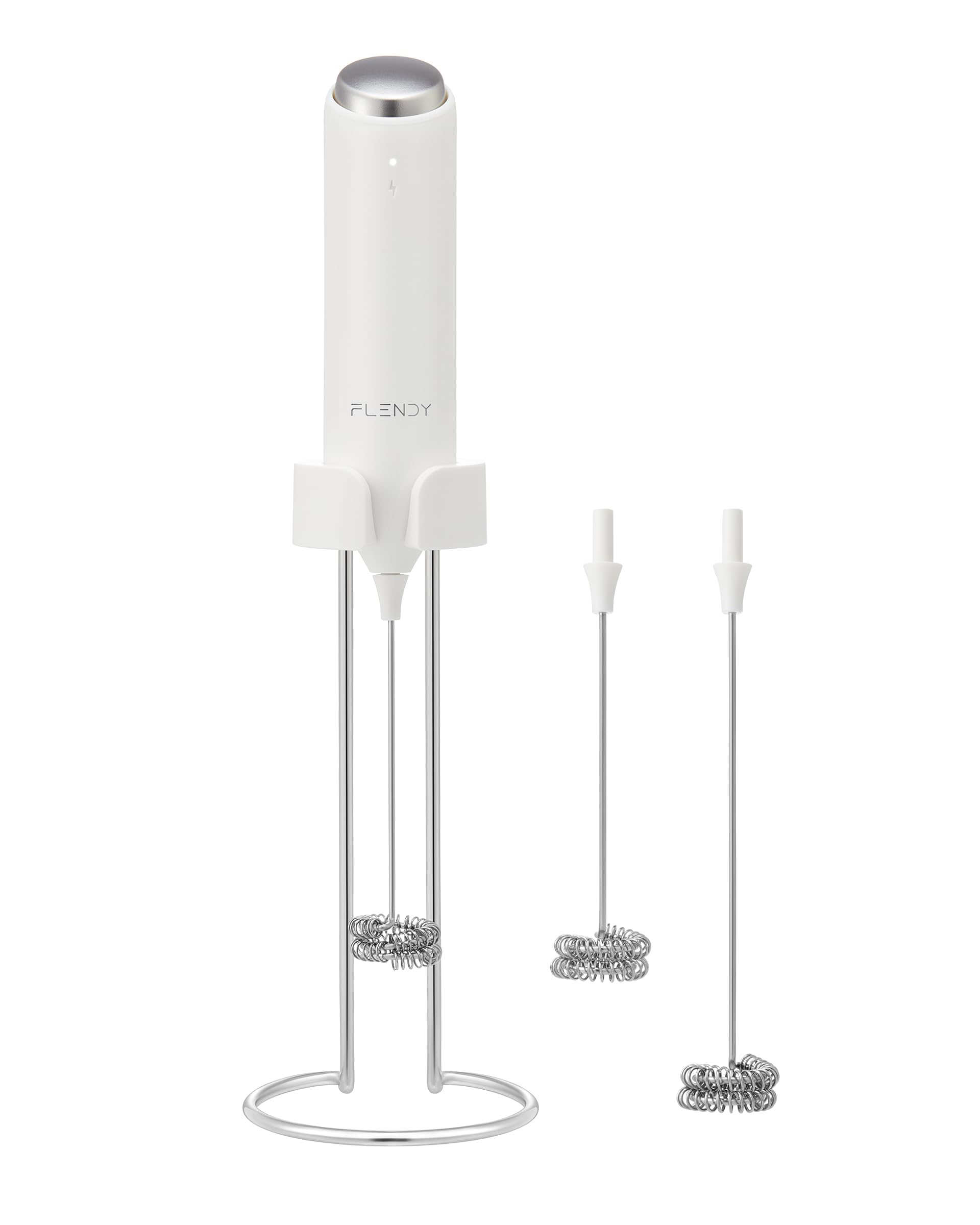 Photo 1 of Flendy Rechargeable Milk Frother with Charging Stand