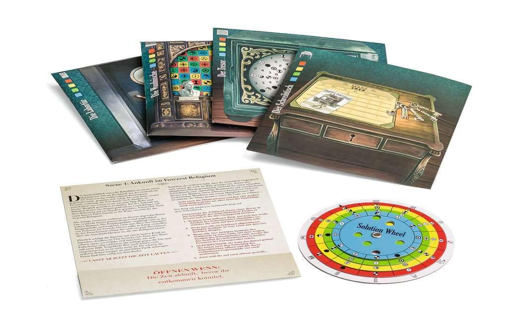 Think Fun Escape The Room – El Retiro Del Dr. Gravely, Juego De Escape Para 3-8 Jugadores A Partir De 10 Años