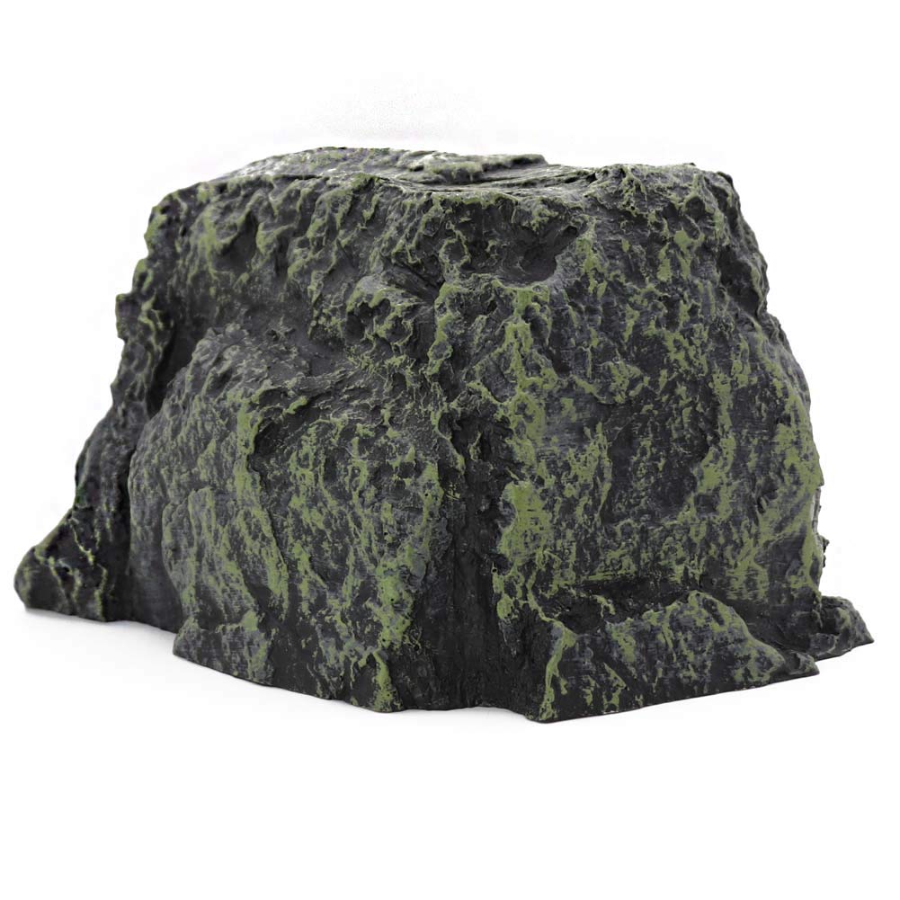 MUALROUS Cueva de Reptiles de La Roca del Escondite de La Roca del Hábitat de La Decoración del Acuario Pequeño Escondite de La Tortuga Para Lagartos Tortugas Reptiles Anfibios Peces