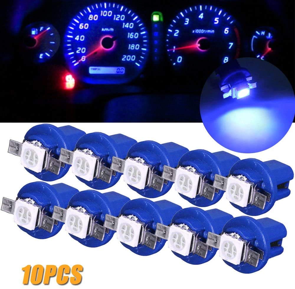 LED B8.5D B85D Illuminazione Tachimetro Bianco Blu Rosso Giallo Verde