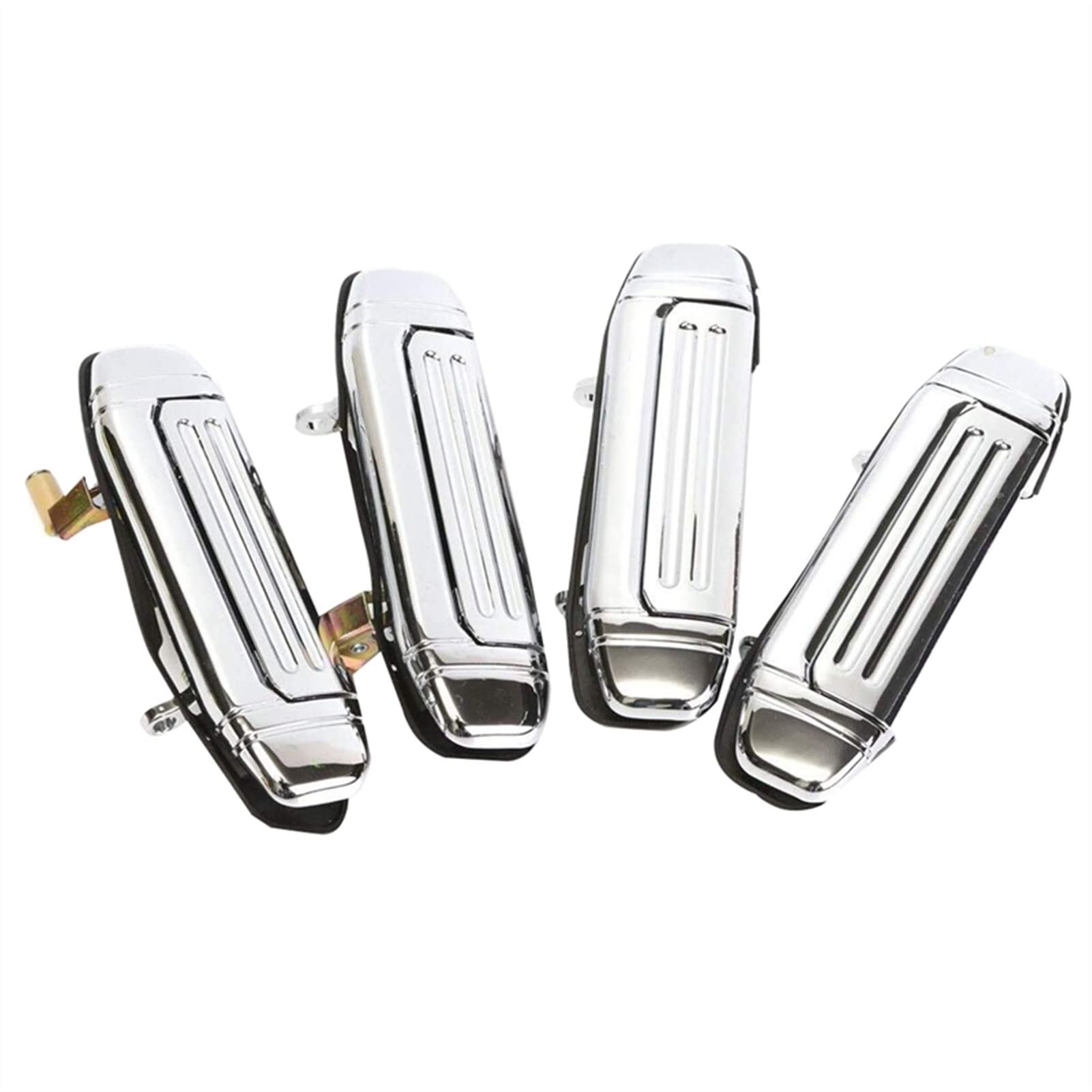 Fahbstr One Color Car Inner Handle For Mitsubishi Pajero 1992-1997 Car Chrome Door Handle Accessories