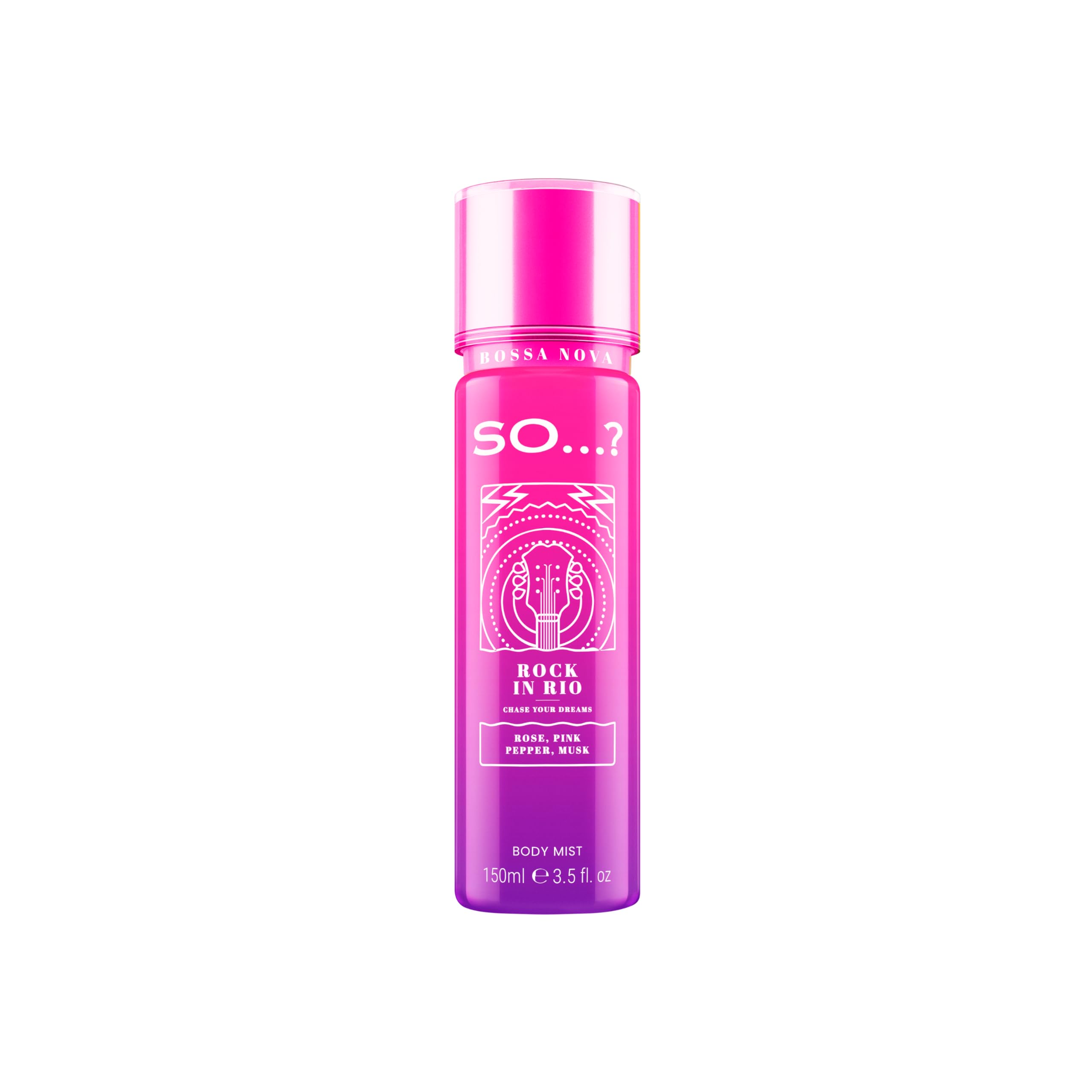 So…? Bossa Nova Womens Rock in Rio Body Mist Fragrance Spray, 150ml​