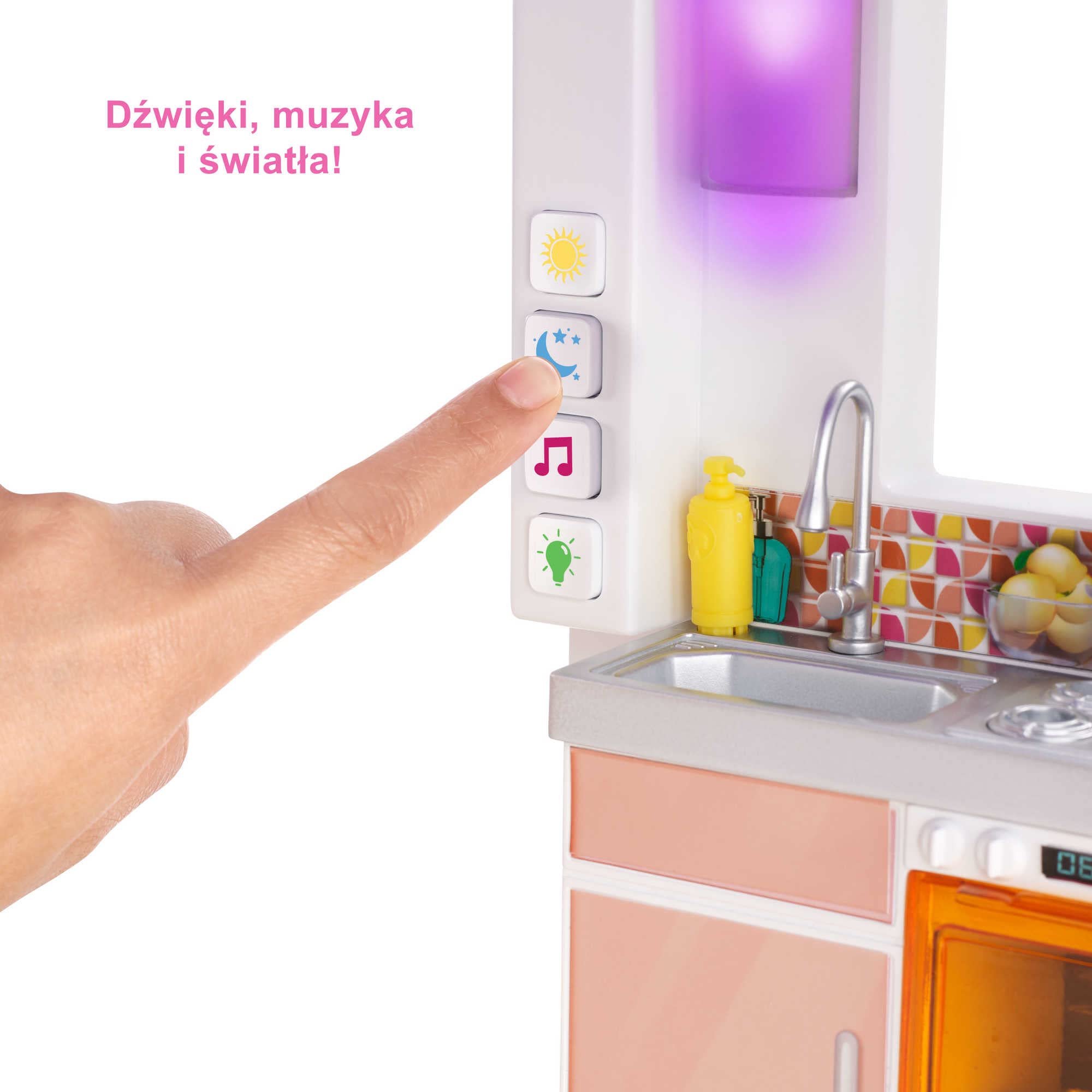 Barbie Dreamhouse Deluxe Domek dla lalek 109 cm 3 poziomy basen +75 akcesoriów GRG93