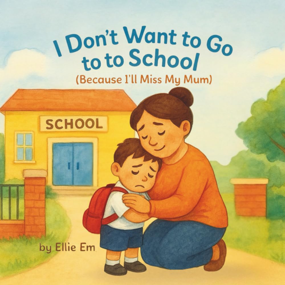 I Don't Want To Go To School: Because I'll Miss My Mum (The ''I Don't Want To'' Series of Children's Books By Elle Em)