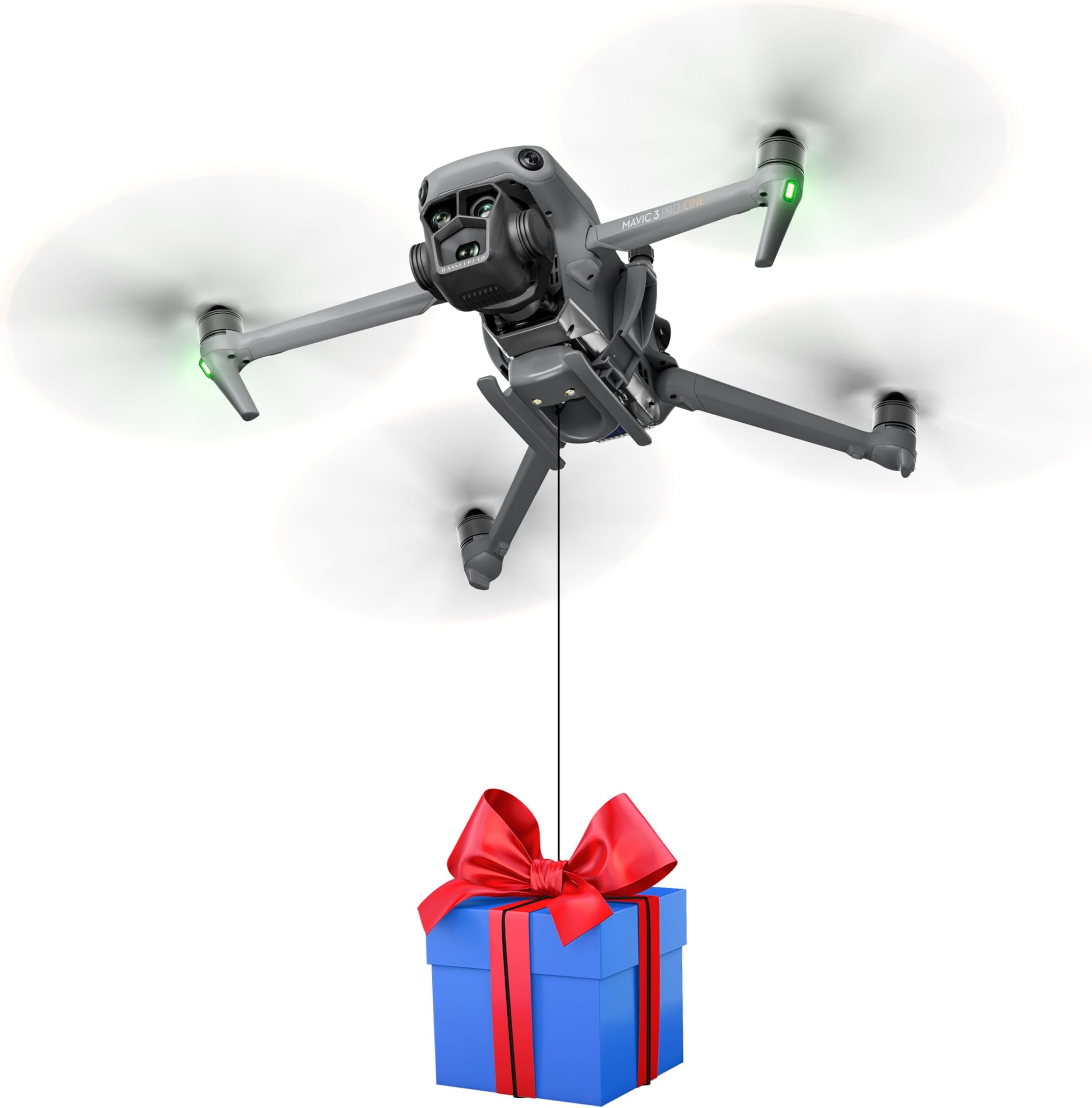 (3 in 1) FLYDrone Mavic 3 Pro Landing Gear with Airdrop System, Payload/Delivery/Transport Release Device for DJI Mavic 3 Classic/Mavic 3/Mavic 3 pro Accessories Lights Landing legs